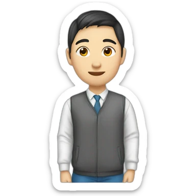 kazakh student sticker