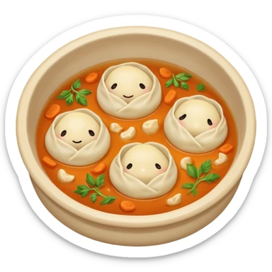 soup dumpling sticker