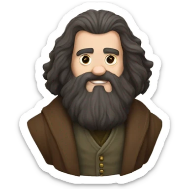 Hagrid Melanchon sticker