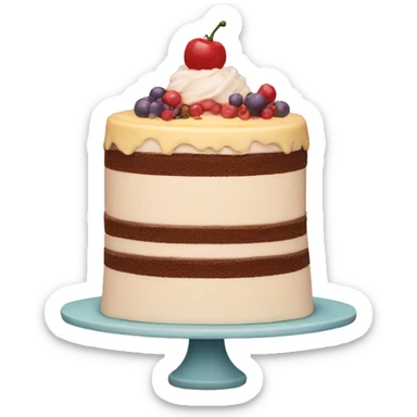 Cake sticker