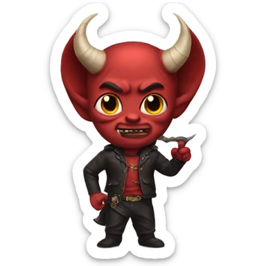 Diablito  sticker