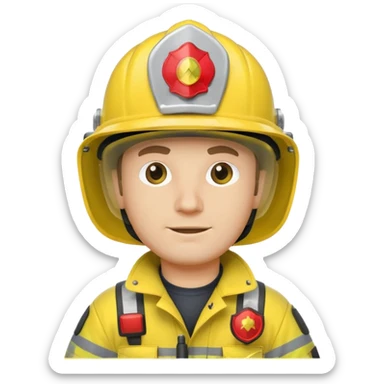 fireman sticker