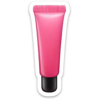 a tube of lipgloss sticker