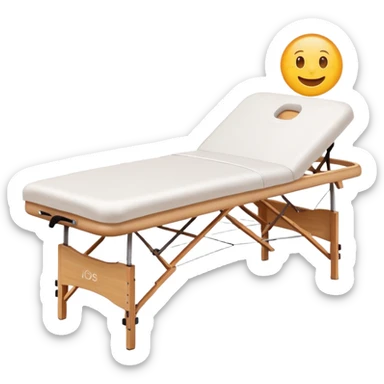 massage table sticker