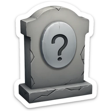To symbolize team y being renamed, maybe a y on a grave? no background sticker
