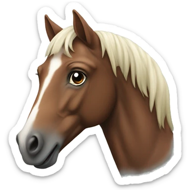 Horse sticker