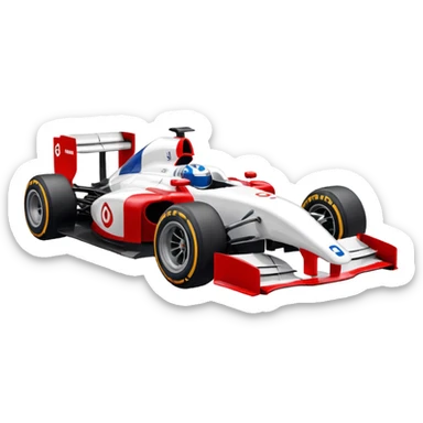 sauber formula 1 car sticker