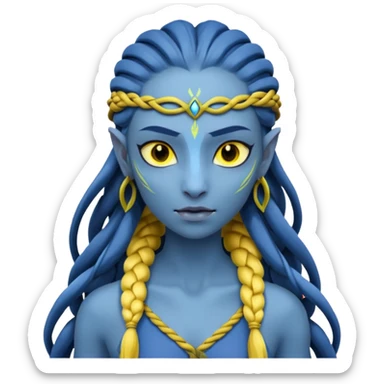 Un Na'vi (d'Avatar) sticker