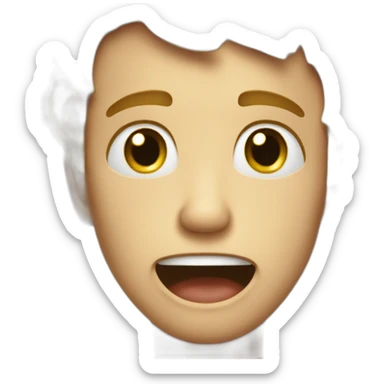 qwerty cries that his family abandoned him sticker