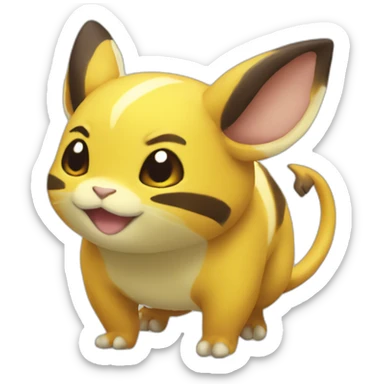 Raichu sticker