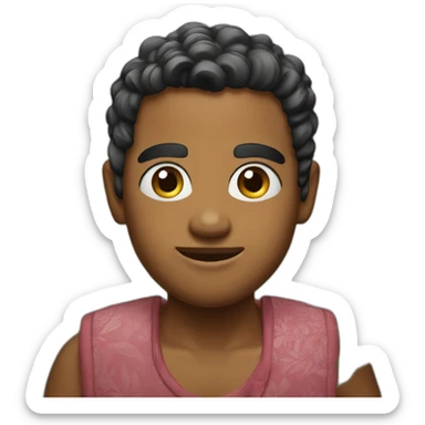 I live in Bali sticker