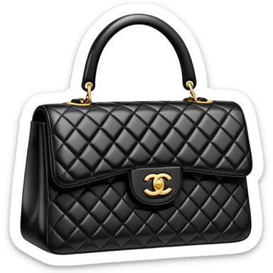Black Chanel bag  sticker