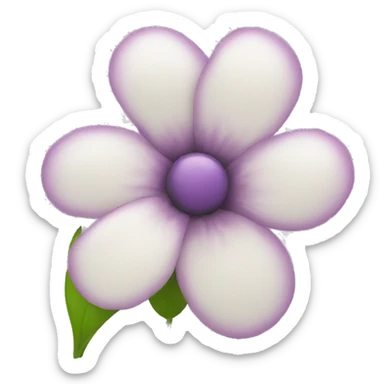 Flower sticker