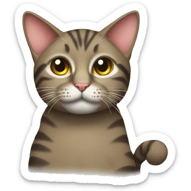 Keyboard cat sticker