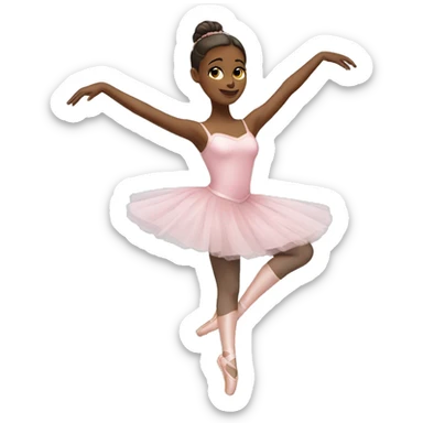 Balerina sticker