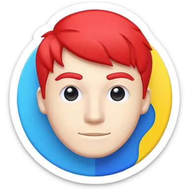 Mr beast channel logo sticker