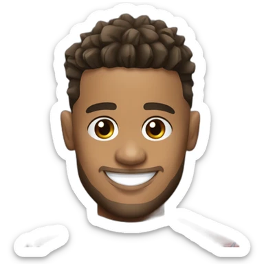 Neymar avec le maillot du PSG sticker