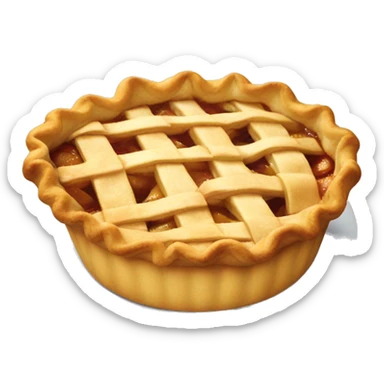 apple pie sticker