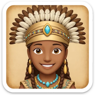 In nacho que sea un indio sticker