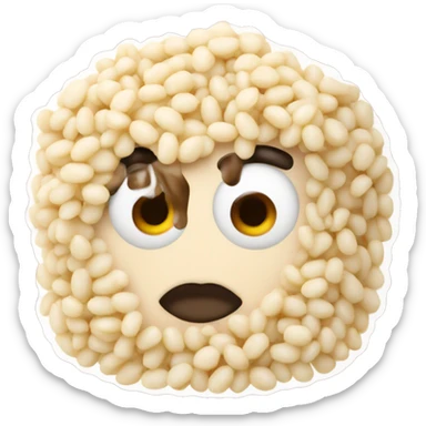 arroz con frijoles sticker