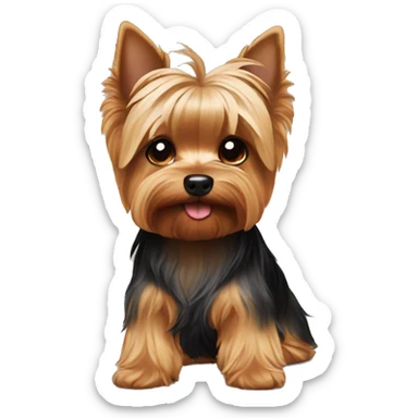 yorkie sticker