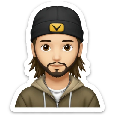 Tom kaulitz 2000 sticker