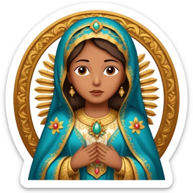 Virgen de Guadalupe sticker