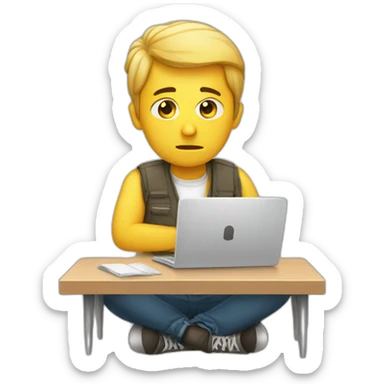 tired_programmer sticker