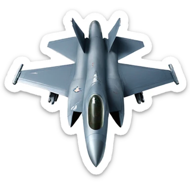 fighter jet sticker