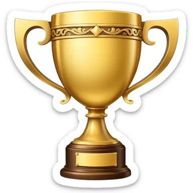 billionaire club trophy sticker