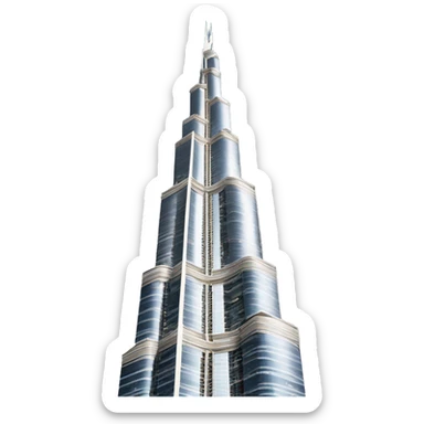 Burj khalifa sticker