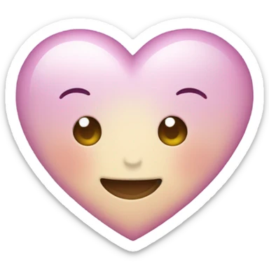 Cute Purple heart for you'r bestie sticker