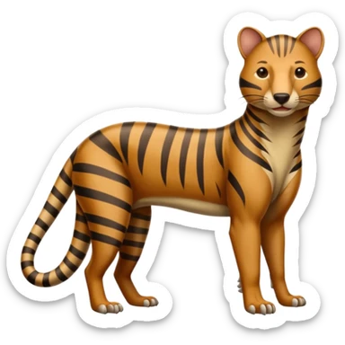 thylacine sticker