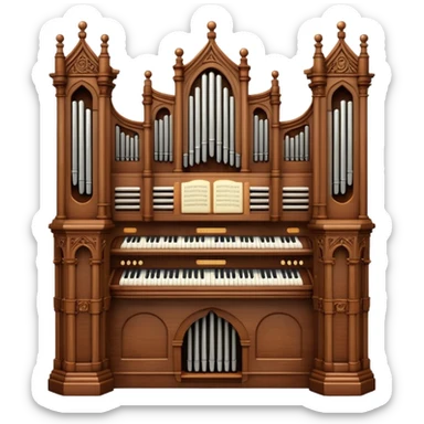 pipe organ sticker