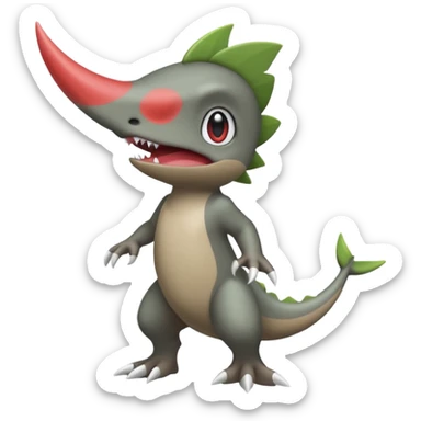 Axew (full body) sticker