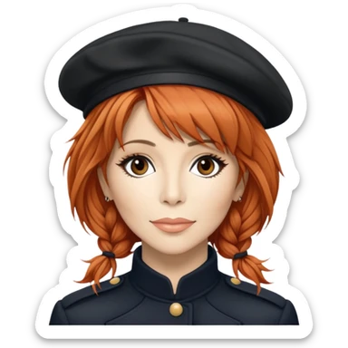 Mylene farmer in Paris sticker