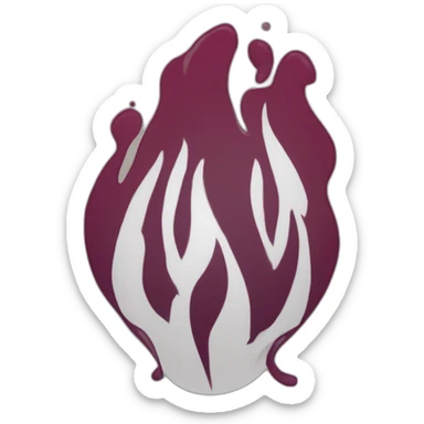 bordeaux en feu sticker