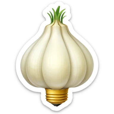 Garlic sticker