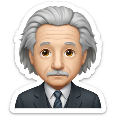 Albert Einstein sticker