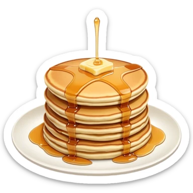 Breakfast sticker