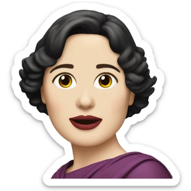 isabella rossellini actress sticker