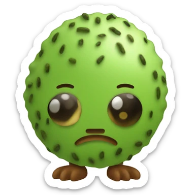 make me a 3d kiwi sticker