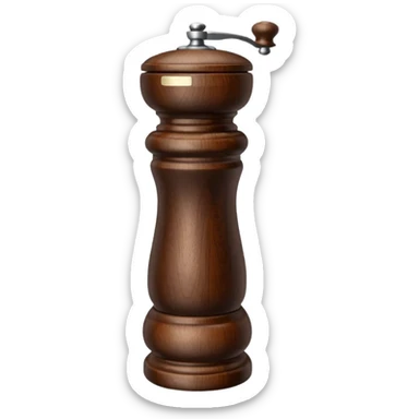 Pepper mill sticker