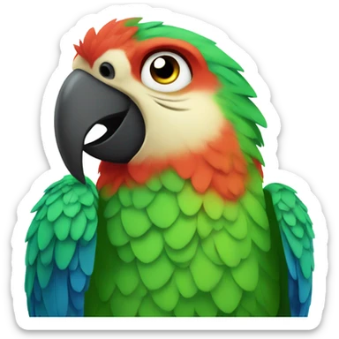 parrot sticker
