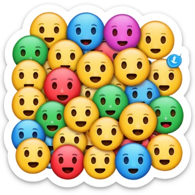 make some trash talk emojis sticker