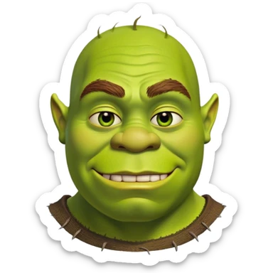 shrek shrek shrek sticker
