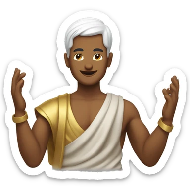 buda saltando sticker