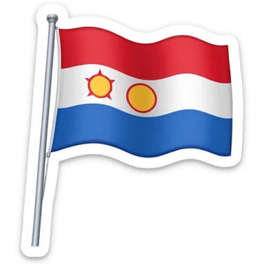 Drapeau de la vendée sticker