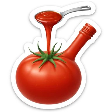 Worst die saus spuit sticker