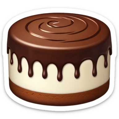 chocolate dessert sticker